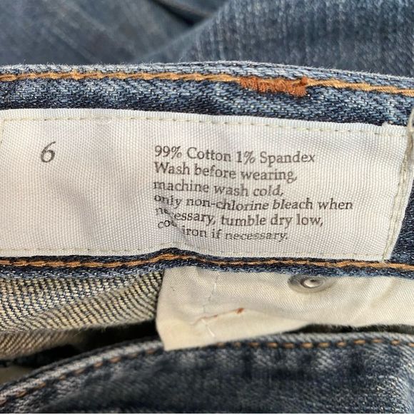 Loft Modern straight leg jeans size 6 - Picture 6 of 6